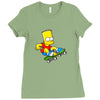 simpson Ladies Fitted T-Shirt