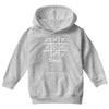 tic tac toe draw Youth Hoodie