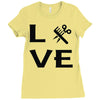 love hairstylist Ladies Fitted T-Shirt