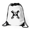 retro gamer Drawstring Bags