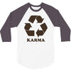karma recycle 3/4 Sleeve Shirt