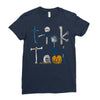 Trick or Treat Ladies Fitted T-Shirt