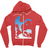 alice&rsquo;s adventures in wonderland Zipper Hoodie