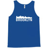 brooklyn city skyline silhouette Tank Top