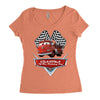 grandma fire trucks Women's Triblend Scoop T-shirt