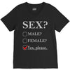 Sex Yes Please V-Neck Tee