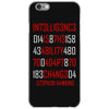 adapt or die encoded (white) iPhone 6/6s Case