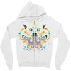 sea the symmetry Zipper Hoodie