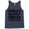 worlds greatest father i mean.. Tank Top