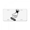 skater License Plate