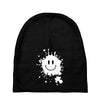 mud splatter smiley face smile forrest gump movie Baby Beanies
