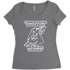 come to the dark side we have cookies funny Women's Triblend Scoop T-shirt