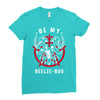 be my beelze bud Ladies Fitted T-Shirt