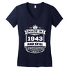 Made In 1943 And Still Awesome Women's V-Neck T-Shirt