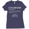 Cycopath Noun Ladies Fitted T-Shirt