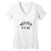 mulder it's me Women's V-Neck T-Shirt