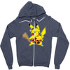 caveman mouse Zipper Hoodie