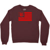b red Crewneck Sweatshirt