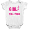 all this girl care about is volleyball Baby Onesie