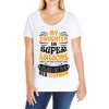 My Daughter Is Super Awesome Her Stepmom Ladies Curvy T-Shirt