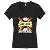 funny  creek paddle shop, ideal gift, birthday present Women's V-Neck T-Shirt