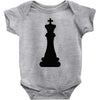 Chess King and Pawn Baby Bodysuit