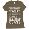 This 5 TH Grade Teacher Has An Amazing! Class Ladies Fitted T-Shirt