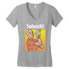 sploosh Women's V-Neck T-Shirt