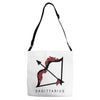 sagittarius rose Adjustable Strap Totes
