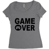 game over Women's Triblend Scoop T-shirt