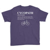 Cycopath Noun Youth Tee