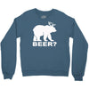 bear deer beer Crewneck Sweatshirt