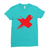 red x Ladies Fitted T-Shirt