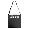 jeep paw sticker vinyl decal   car window truck bumper laptop cat dog Adjustable Strap Totes