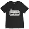 read books not t shirts (2) V-Neck Tee