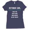 October Girl Ladies Fitted T-Shirt