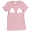 shamrock boobs Ladies Fitted T-Shirt