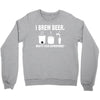 i brew beer what's your superpower Crewneck Sweatshirt