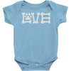 love dogs Baby Onesie