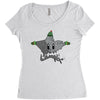 super death star Women's Triblend Scoop T-shirt