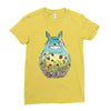 totoro forest Ladies Fitted T-Shirt