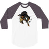 midnight flight 3/4 Sleeve Shirt