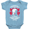 pennywise clown college Baby Bodysuit
