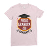 proud grandpa of a 2018 graduate. Ladies Fitted T-Shirt