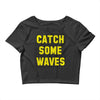 Catch Some Waves Crop Top