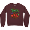 vegan for life Crewneck Sweatshirt