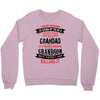 Super Cool Grandad Of A Freaking Awesome Grandson Crewneck Sweatshirt