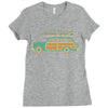 surf car Ladies Fitted T-Shirt