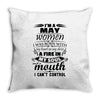 I Am A May Women Throw Pillow