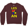 gay pride parade lgbt lesbian gay bi trans queer pan light Crewneck Sweatshirt